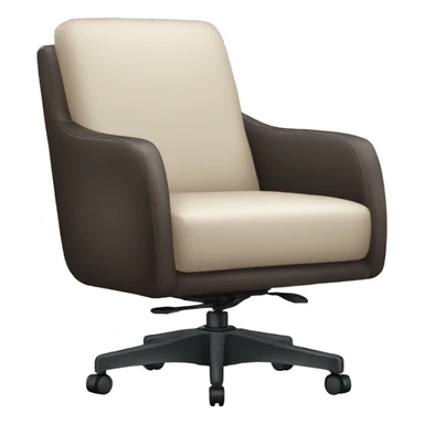 comfortable office chair for It worker sticker