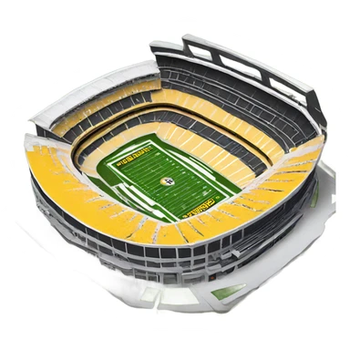 Steelers stadium  sticker