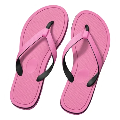 Flip flops pink sticker