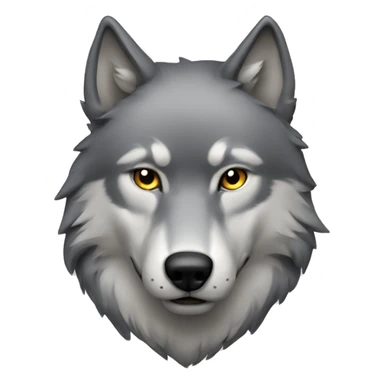 alpha wolf sticker