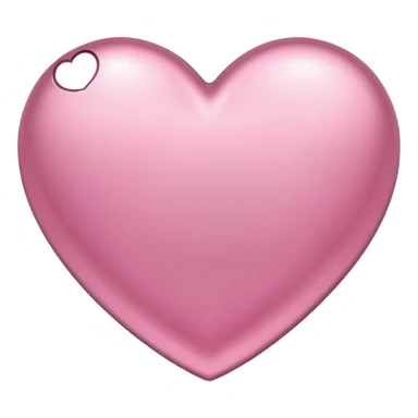 sakura heart with a metallic finish sticker