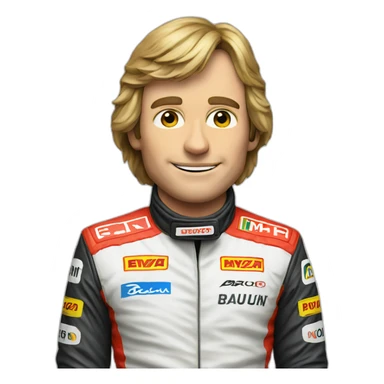 James hunt sticker