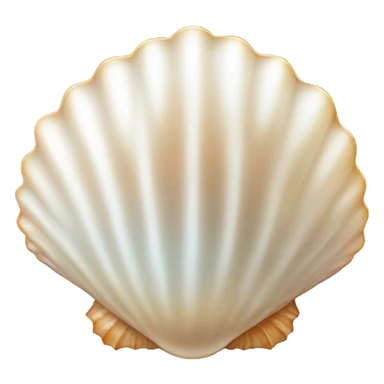 Pearl shell sticker