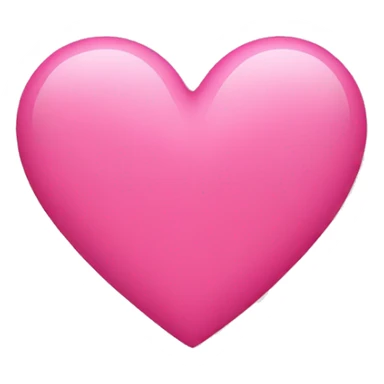 Pink heart sticker