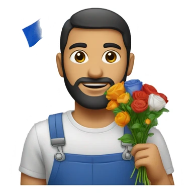 florist with armenian flag sticker