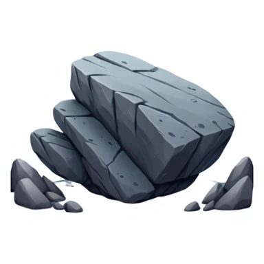 Rock and moon🌝 sticker