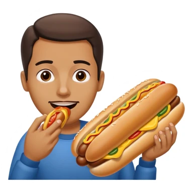 Venezuelan hotdog sticker