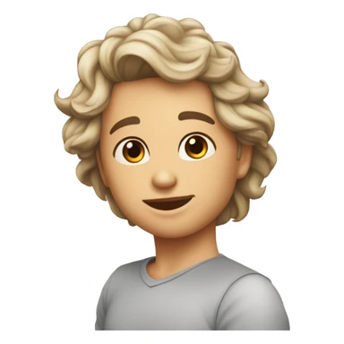 Quelqu’un qui fait un bisous a quelqu’un  sticker