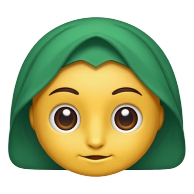 Kurdale yeşil sticker