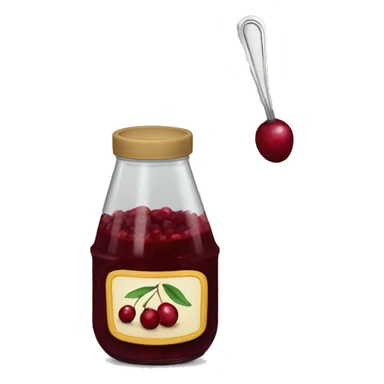 cranberry sauce sticker
