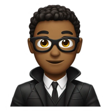 spiderman with black suit sticker