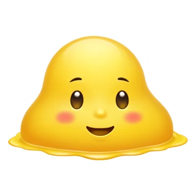 Sunbathing blob sticker