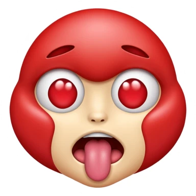 Create 🤤this emoji and add 2 hearts on top eyes and make the tongue would have slipped out sticker
