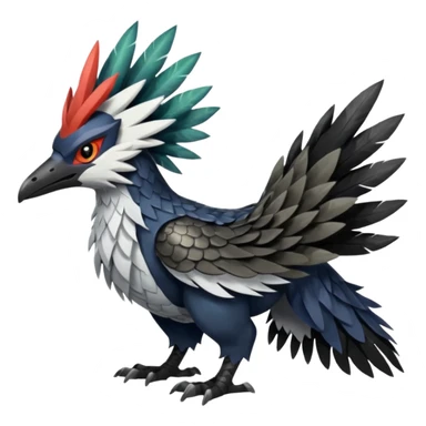 Trico-Nargacuga-Silvally-fusion sticker