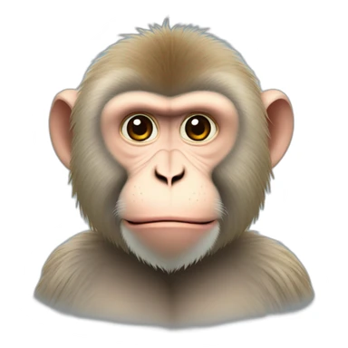 Japanese Macaque sticker