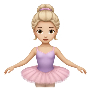 coque cabelo ballet sticker