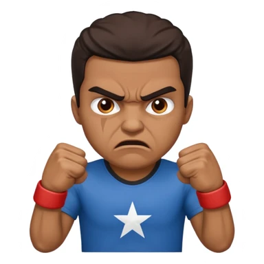 Angry Puerto Rican  sticker