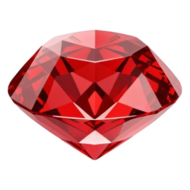 Red diamond with "RED" written on its front sticker