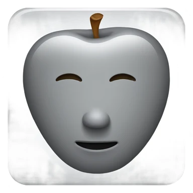 Apple grey ipad  sticker