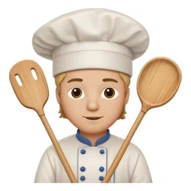King Hockey player chef sticker