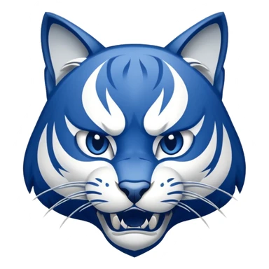 UNH Wildcat logo sticker