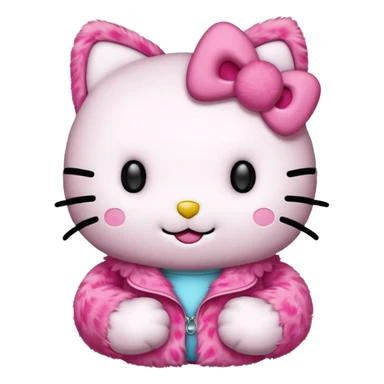 هلو كيتي بينك sticker