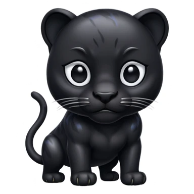 pantera negra sticker