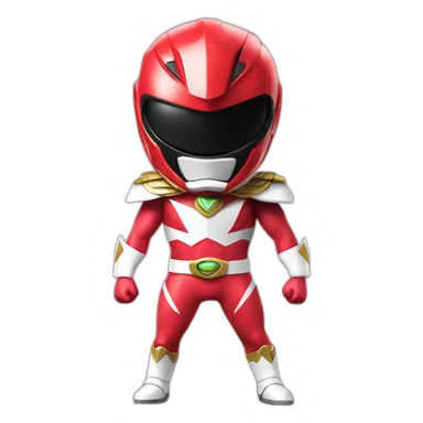 Power ranger full body sticker
