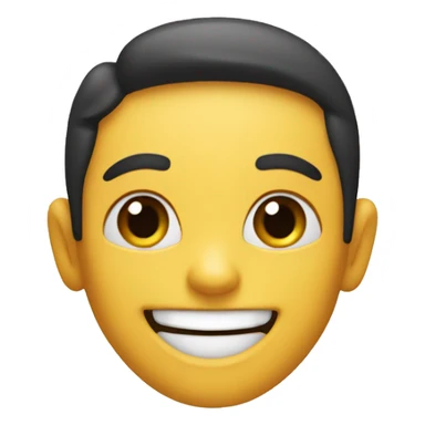 Happy face that is saying "Hi Alya" sticker