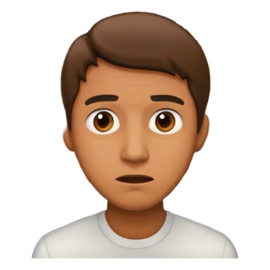 a famous artist FEELING FEAR, with the audience BEHIND HIM sticker