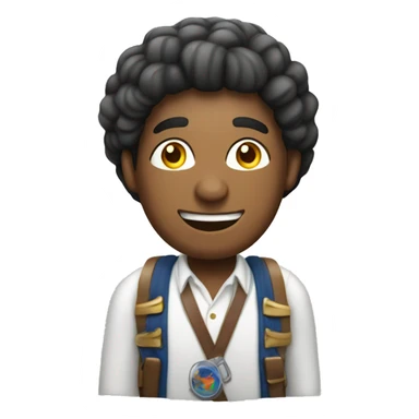 Colombian guy traveling around the world on a cruise ship sticker