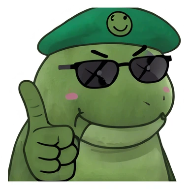 Smiley face giving the middle finger sticker