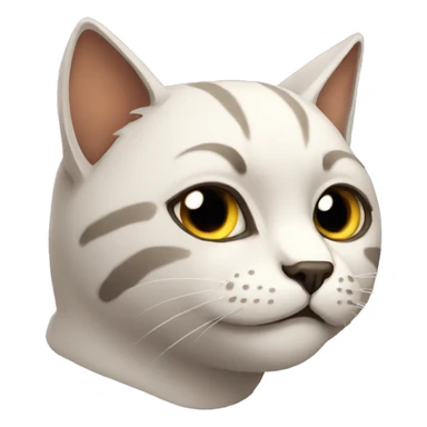 Gato llorando  sticker