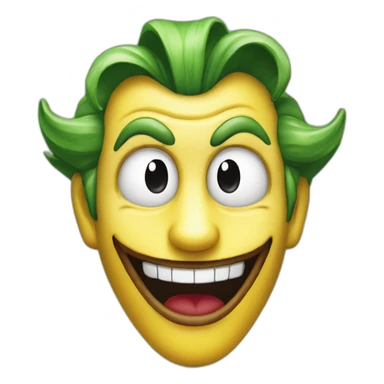 JOKER banane sticker