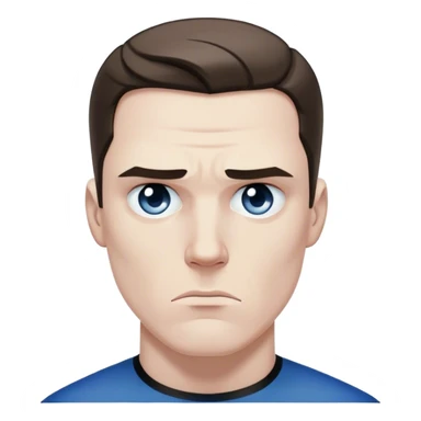 mr fantastic being sad sticker