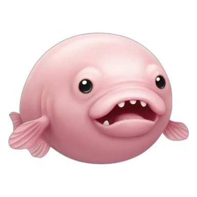 Blobfish sticker