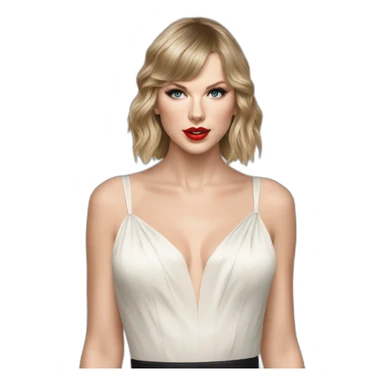 taylor swift in her reputation era sticker