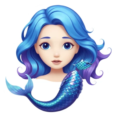 mystic mermaid sticker