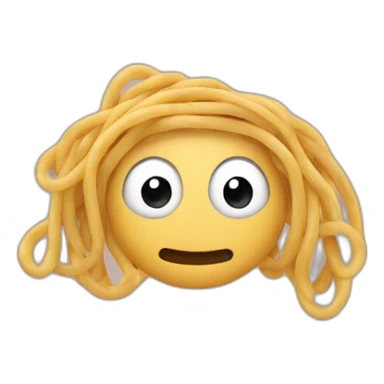 spegetti hear sticker