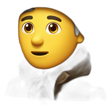 Homme qui a froid sticker