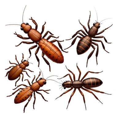 cockroaches, centipedes, and spiders sticker
