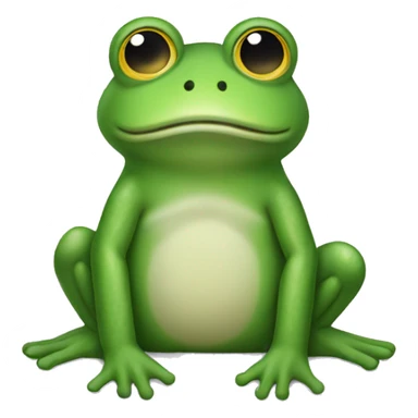 stuffed animal frog  sticker