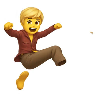 emoji salto arriere sticker