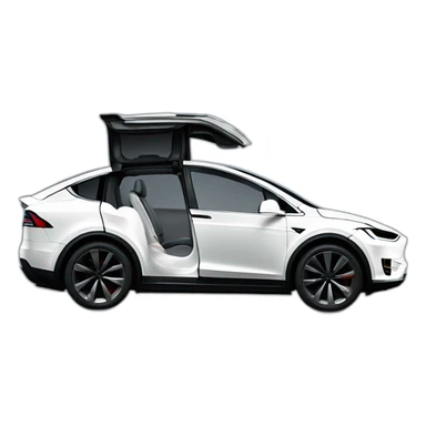 Tesla Model X sticker