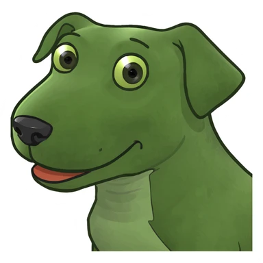 Red Bull terrier sticker