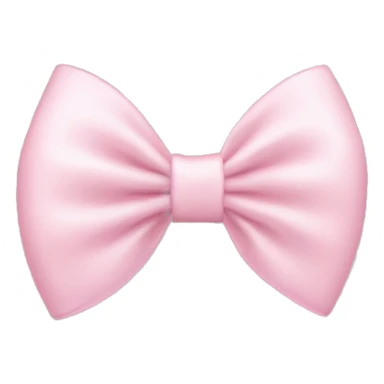 Light pink bows sticker