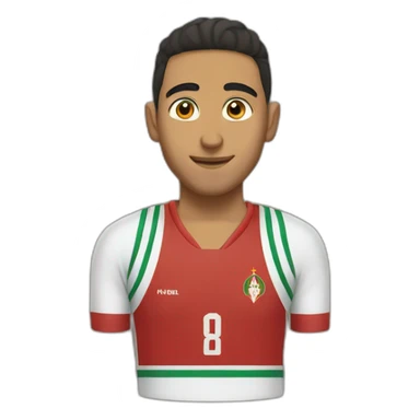 Hakimi maroc sticker