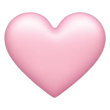 Pastel pink heart sticker