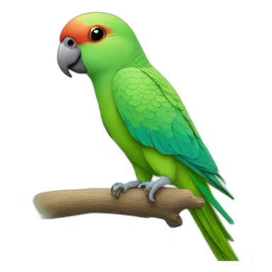 indian ringneck parakeet sticker