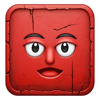 Symbol of sacrifice in berserk in red colour sticker